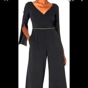 Adrianna Papell Black Jumpsuit-NWT